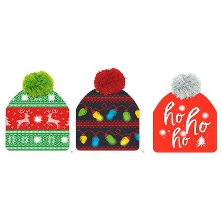 Dm Merchandising Lotsa Lights Holiday Beanies 1 pk XLTHAT2
